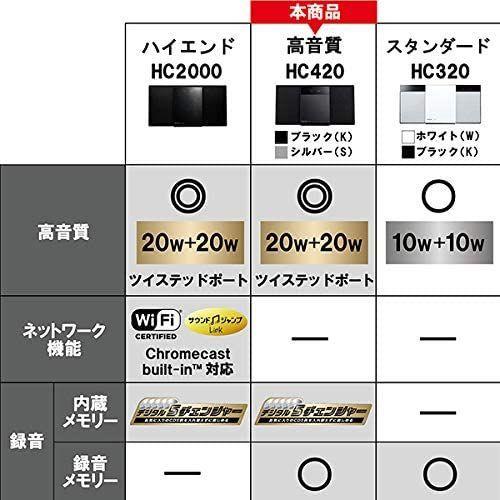 パナソニック ミニコンポ FM/AM 2バンド Bluetooth対応 デジタル5チェンジャー USBメモリー録音機能搭載 SC-HC420 ミニコンポ FM/AM 2バンド Bluetooth対応 デジタル5チェンジャー USBメモリー録音機能搭載 SC HC420 を搭載 ×