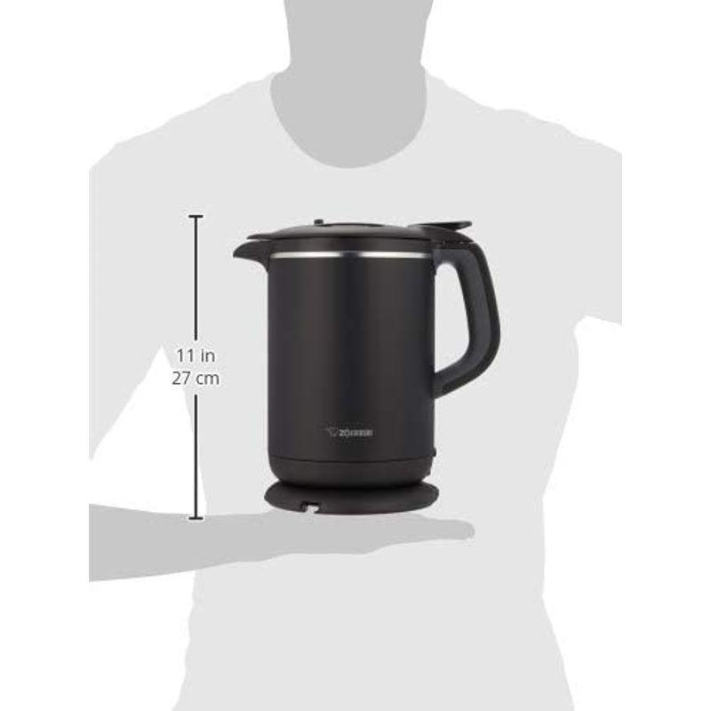 象印 CK-AX10-BA ブラック 1.0L 電気ケトル 象印 CK-AX10-BA ブラック 1.0L 電気ケトル