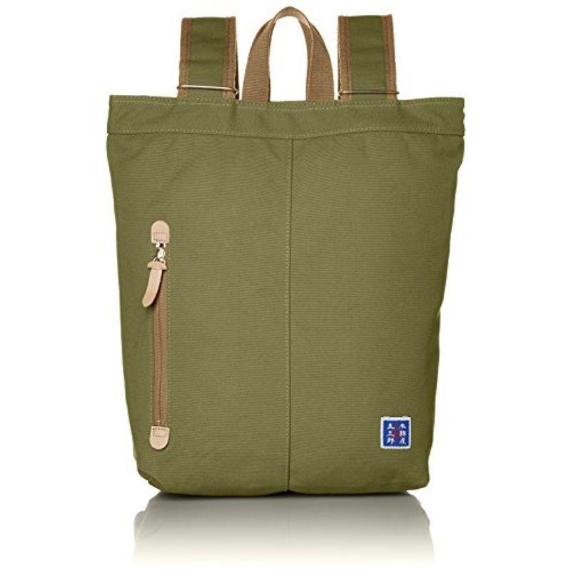 キワダ リュック 帆布 木和田木綿屋五三郎 鞄の聖地兵庫県豊岡市製 カーキ