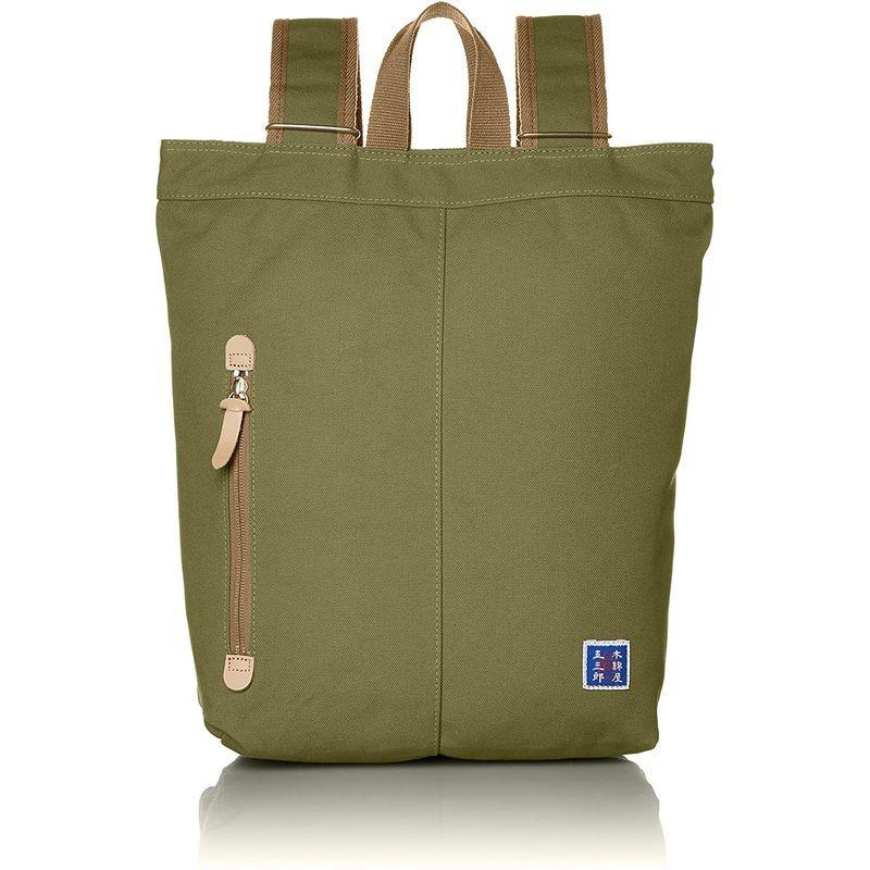 キワダ リュック 帆布 木和田木綿屋五三郎 鞄の聖地兵庫県豊岡市製 カーキ cmX リュック 帆布 木和田木綿屋五三郎 鞄の聖地兵庫県豊岡市製 カーキ
