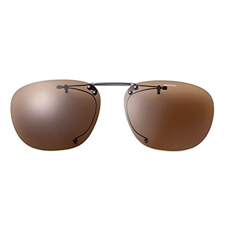 上等な スワンズ Clip On クリップオン 偏光サングラス Scp 5 Br2