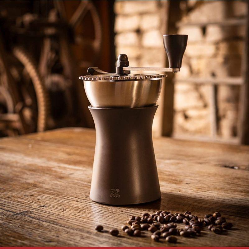 プジョー コーヒーミル 手挽き 粗さ調節 43段階 クロノス PEUGEOT 35853 コーヒーミル 手挽き 粗さ調節 43段階 クロノス PEUGEOT サイズ 約 樹脂
