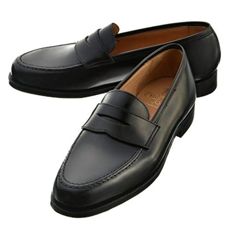 クロケット ジョーンズ シューズ メンズ ローファー メンズ Cavalry Calf Leather メンズファッション Sole Boston 0012 ウイングワカ ローファー 並行