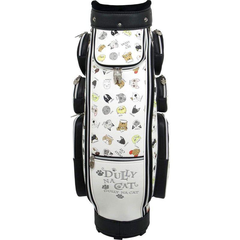 DULLY NA CAT(ダリーナキャット) キャディバッグ 8.5型 DN-CB02 シルバー 5型 NA CAT ダリーナキャット キャディバッグ DN CB02 シルバー 　