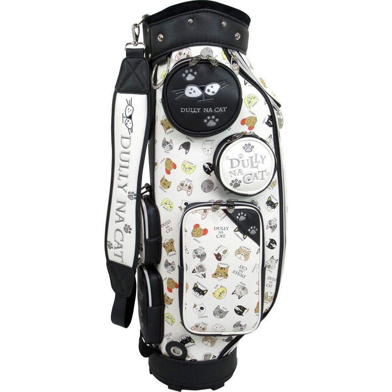 DULLY NA CAT(ダリーナキャット) キャディバッグ 8.5型 DN-CB02 シルバー 5型 NA CAT ダリーナキャット キャディバッグ DN CB02 シルバー 　