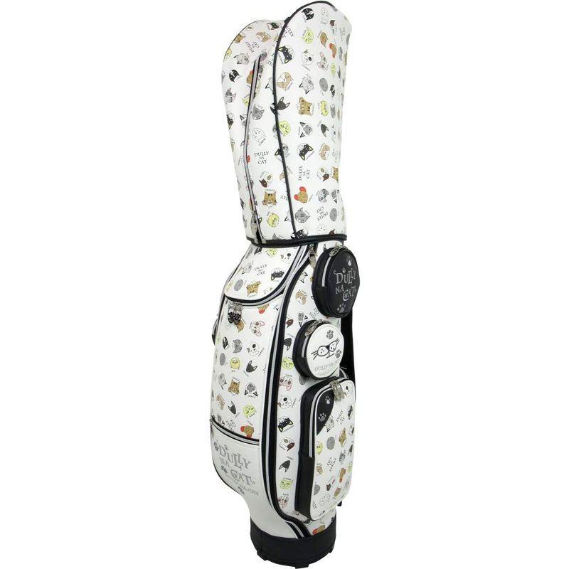 DULLY NA CAT(ダリーナキャット) キャディバッグ 8.5型 DN-CB02 シルバー 5型 NA CAT ダリーナキャット キャディバッグ DN CB02 シルバー 　