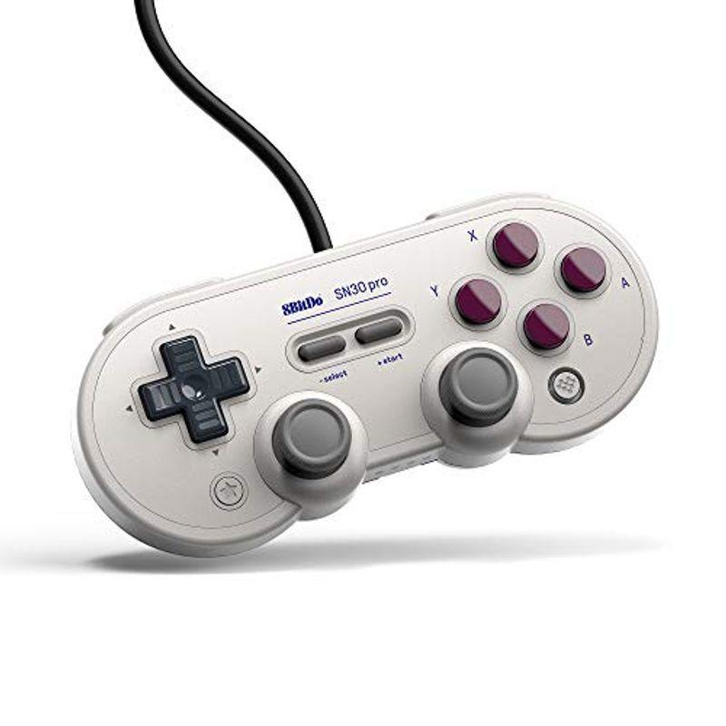 8bitdo Sn30 Pro Usbゲームパッド有線ゲームコントローラ用 Windows Steam ラズベリーパイ Switch G Spek9iafme パソコン周辺機器 M R Aesthetics De