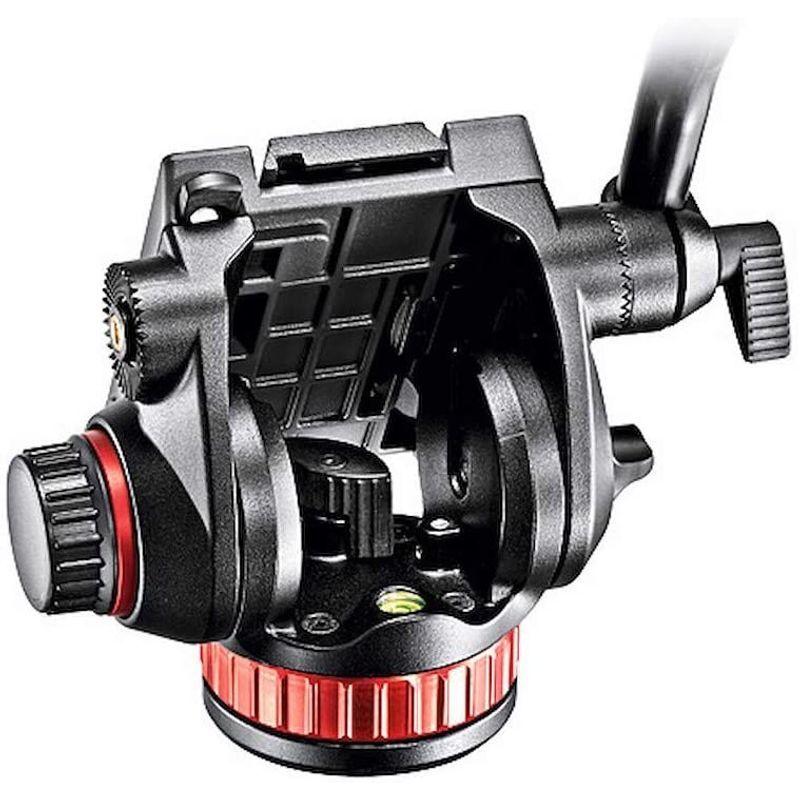 Manfrotto 2WAY雲台 プロフルードビデオ雲台 フラットベース アルミニウム製 MVH502AH 2WAY雲台 プロフルードビデオ雲台 フラットベース アルミニウム製 MVH502AH