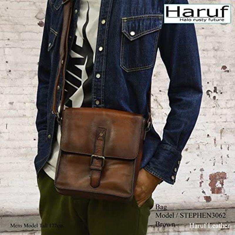 逸品 レザーショルダーバッグ メンズ 本革 メッセンジャーバッグ 斜めがけ レザーバッグ 本革バッグ 革 皮 バッグ ブラウン ハルフレザー H Materialworldblog Com