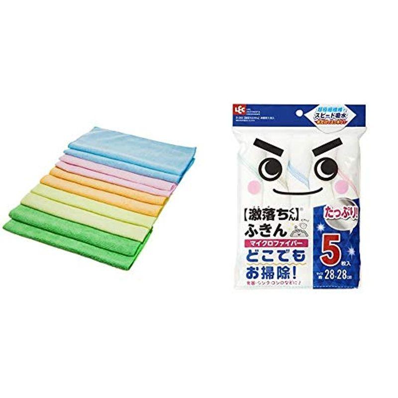 最大90 オフ レック 激落ちクロス マイクロファイバー 10枚入 Amp 激落ちふきん お徳用 5枚入セット買い Champacheval Fr