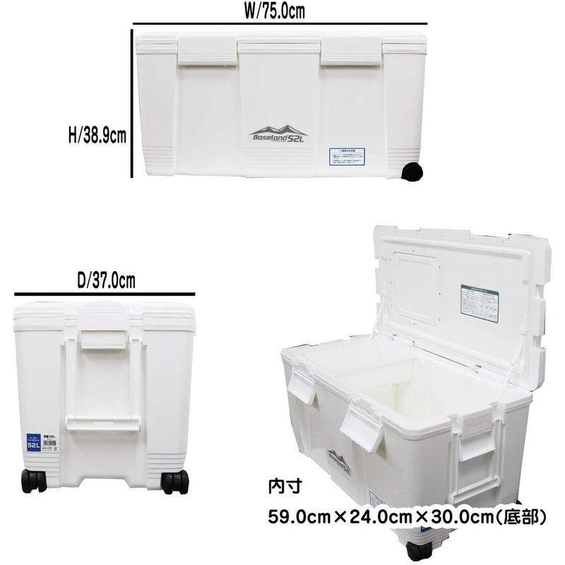 21年製 新品 Astage アステージ フィッシングクーラー Baseland ベースランド 52l クーラーボックス Futurepromises Org
