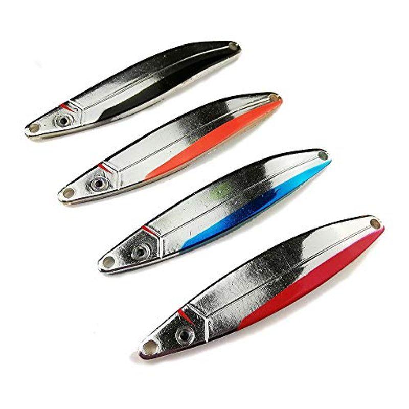 Surpriseルアー 高品質サーフスプーン 22ｇ 28ｇ 4個セット 純銀全面メッキ加工 メタルジク ルアー ヒラメ 青物 トラウト シ 016 ウイングワカ 通販 Yahoo ショッピング