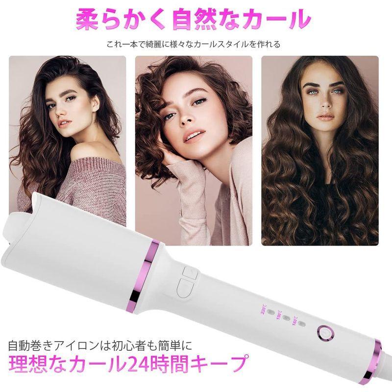 アウトレット価格 オートカールヘアアイロン新型セラミックヘアアイロン火傷防止自動巻き髪3段温度調節内巻き外巻 ヘアケア家電 Benue Eprocurement Be Gov Ng