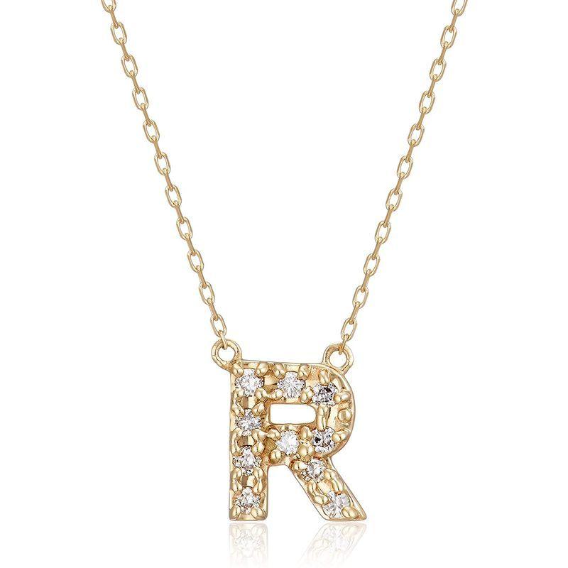 エステール ESTELLE WEB限定ダイヤモンド K10 イエローゴールド イニシャル ネックレス(R) 0344-1817-0017-0 ESTELLE WEB限定ダイヤモンド K10 イエローゴールド イニシャル ネックレス