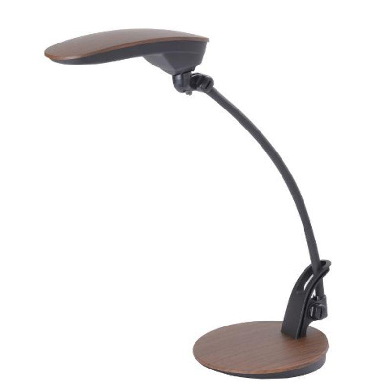 SWAN スワン電器 Noel 卓上LEDライト 昼白色LEDタイプ ブラウン PEX-02BR