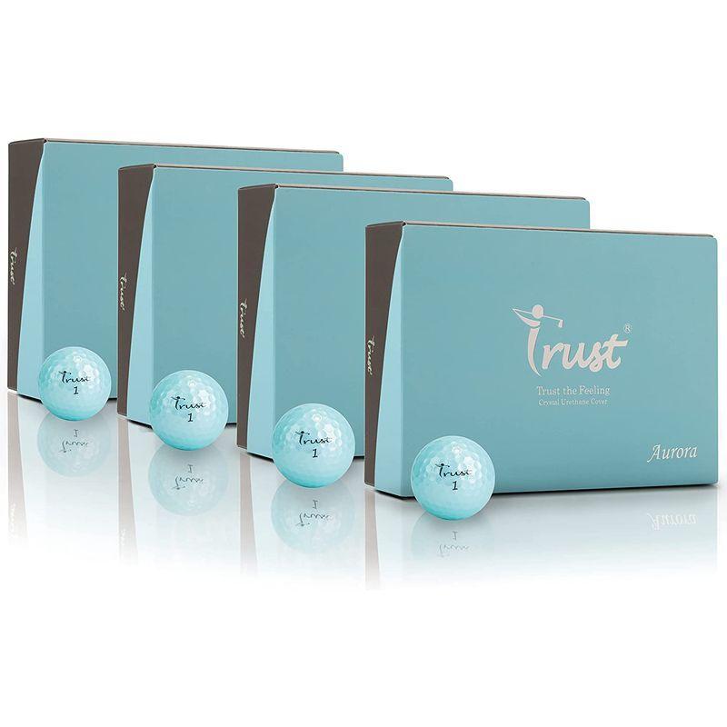 26【新品未使用】 TrustトラストゴルフボールAuroraウレタンカバー 3ピースリアクティブコア(ツアー系) オーロラ クリスタルパールコーティング オー 【1968560629】(12537円)