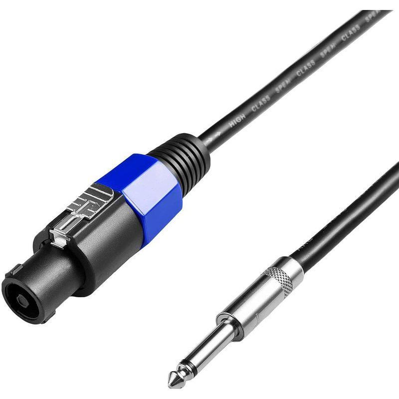 Yoico 4X 25フィート プロフェッショナルスピコン - 1/4インチスピーカーケーブル 12ゲージ AWG 2導体スピコン - 1/ 4X 25フィート プロフェッショナルスピコン 1/4インチスピーカーケーブル 12ゲージ AWG 2導体スピコン 1/