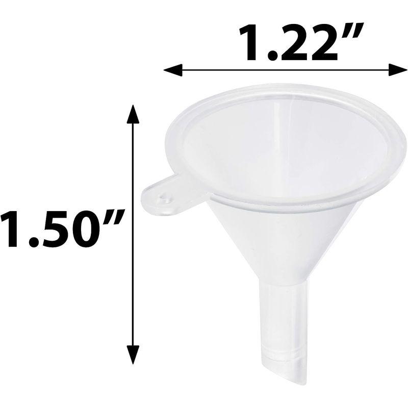 1オンス　30ml　クリアガラス　(6個パック)　目盛り付きガラススポイト付き　ボストンラウンドボトル　漏斗