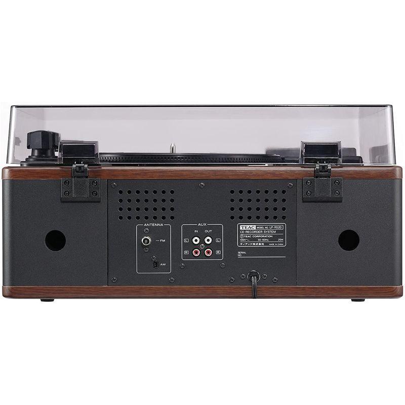 ⭐公式品⭐ TEAC ターンテーブル/カセットプレーヤー付CDレコーダー LP-R520(WA) 【AA6584091018】(23978円)