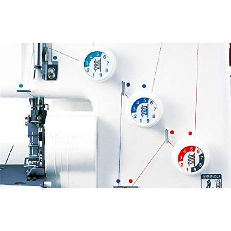 JUKI 1本針3本糸差動送り付きオーバーロックミシンMO-03DN(新型LEDランプ） 1本針3本糸差動送り付きオーバーロックミシンMO 03DN 新型LEDランプ