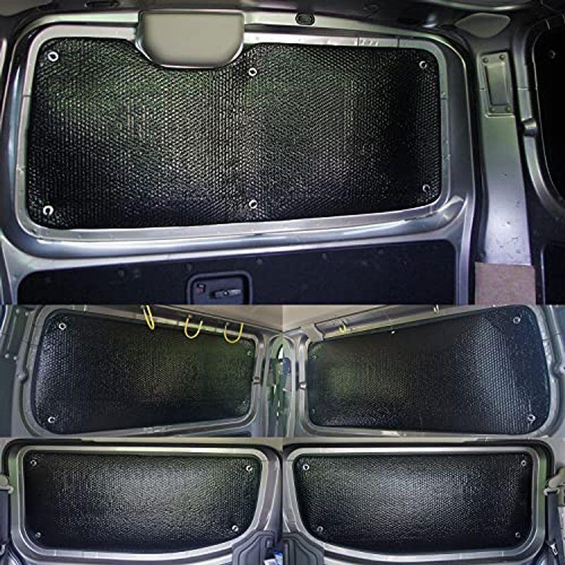 車種別サンシェード 日産 キャラバン Nv350 E26 2列目1枚窓対応 5ドア専用 リアとリアサイド計5面1セット 日よけ 車中泊 車内 翼だよ 通販 Yahoo ショッピング