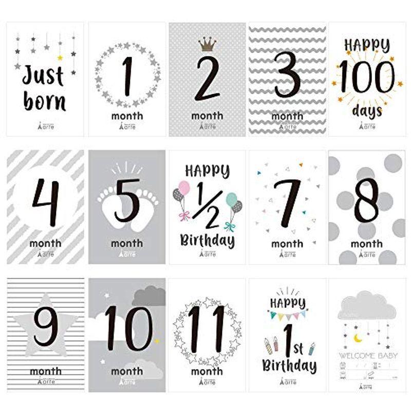 出産祝い 月齢カード 記念日 マンスリーカード ベビー 男の子 女の子 月齢フォト 誕生日 100日ベビーマンスリーカード  :20211019013354-00948:翼だよ - 通販 - Yahoo!ショッピング