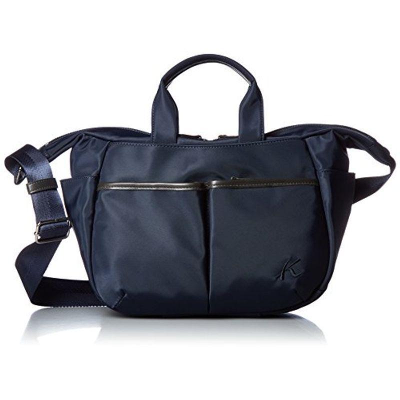 キタムラ 斜め掛け ショルダーバッグ Y-1006 レディース ダークブルー 紺 10101