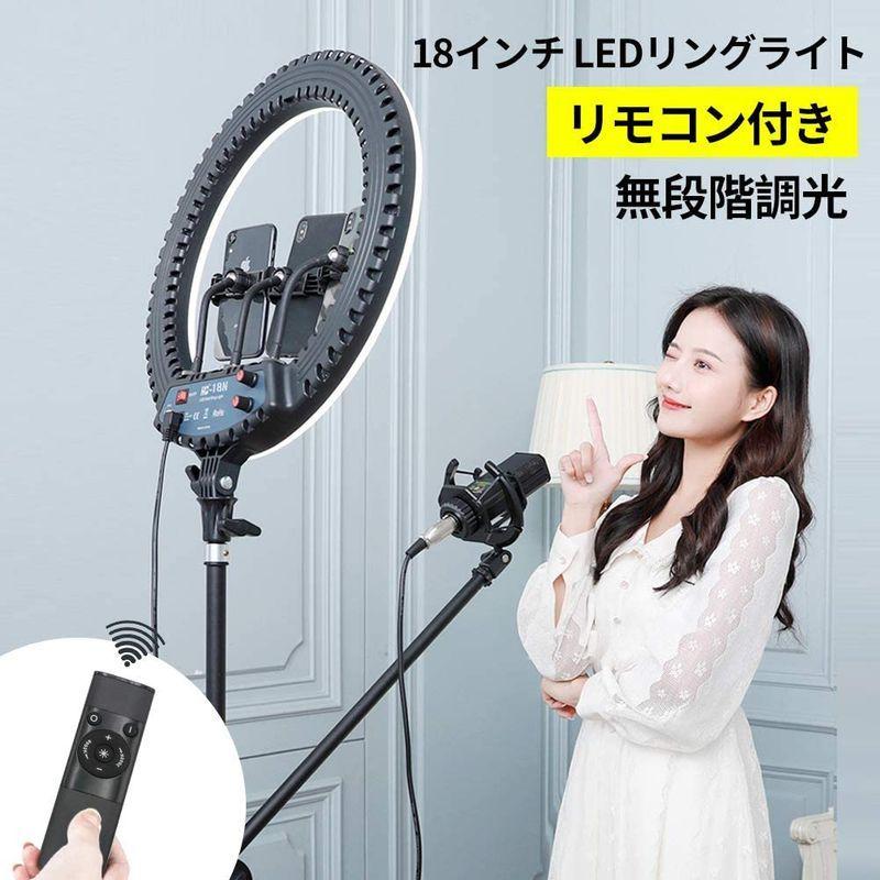 最大76％オフ！ ポータブルリングライト スタンドと電話ホルダー付き