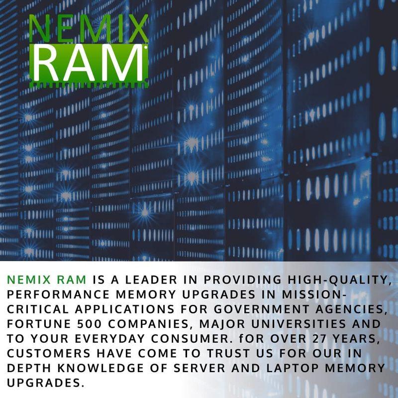 NEMIX RAM 32GB Kit 2x16GB DDR4-3200 PC4-25600 ECC Unbuffered 2Rx8