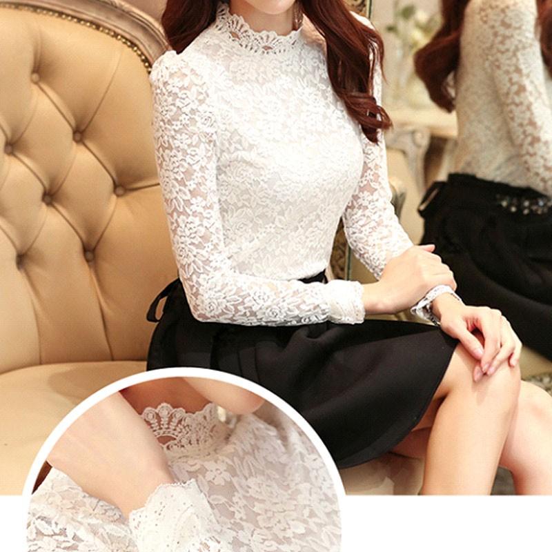 送料無料２〜4日後到着 演奏会 ブラウス コーラス 衣装 白 黒 長袖ブラウス 第九 合唱衣装 社交ダンス フォーマル 裏地付き総レースカットブラウス |  | 07