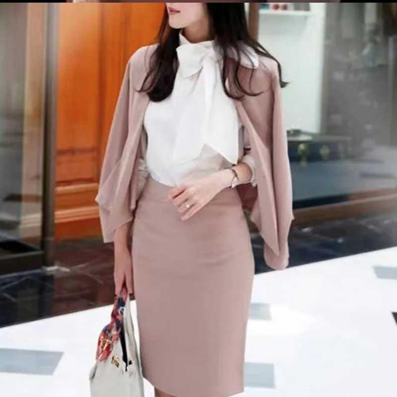 bakugai202601 コーラス 衣装 ブラウス 演奏会 ＭからXLサイズ サテン地スタンドブラウス ボータイ付きデザイン 白 黒 |  | 04