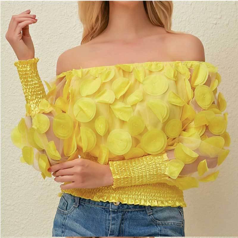 ジャンティ　社交ダンス　トップス　ボートネック　フリル　リボン付き ジャンティ 社交ダンス トップス ボートネック フリル リボン付き