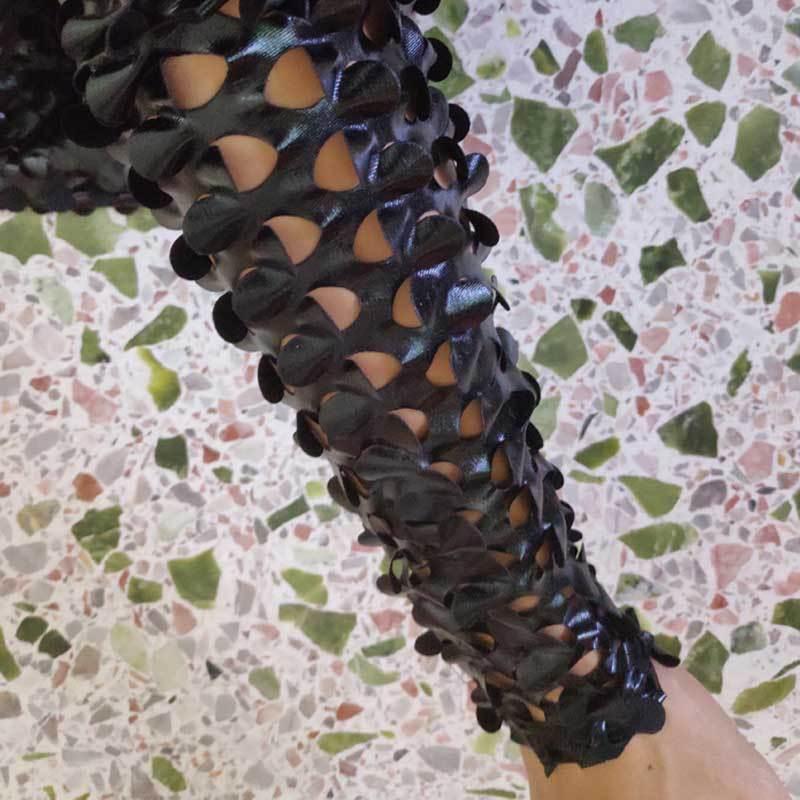 送料無料２〜３日後到着 エナメル ジャンプスーツ ライダースーツ ボンテージ レディース ステージ カラオケ衣装 伸縮性あり ファスナーヒップまで S M L XL 黒 |  | 05