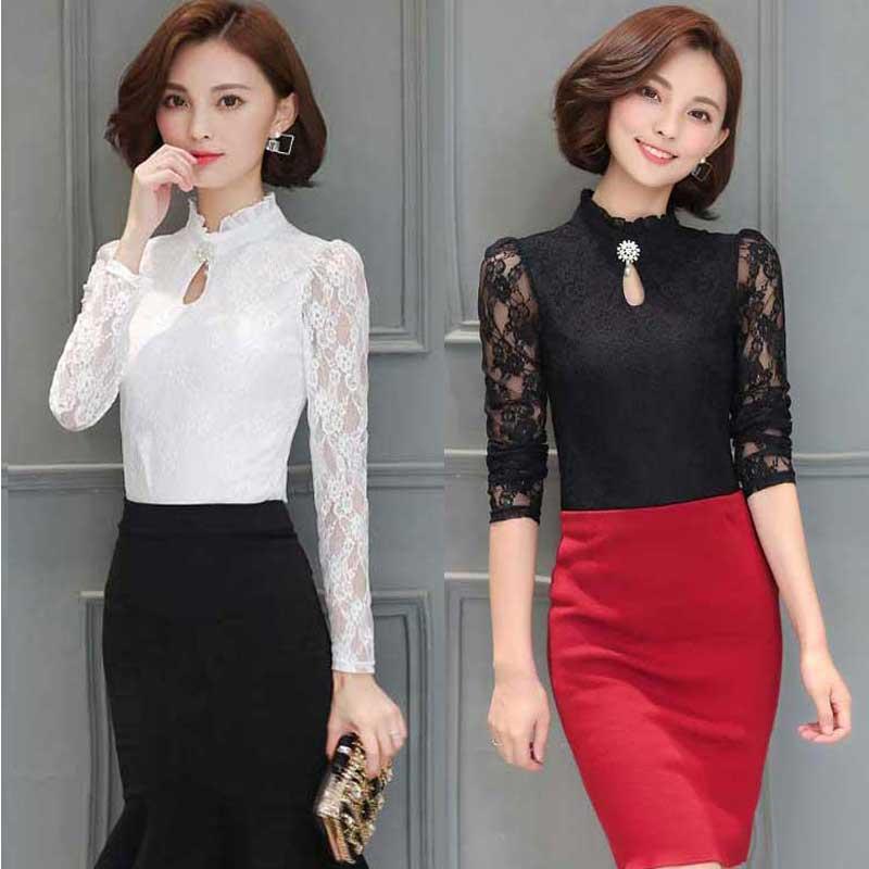 送料無料２〜4日後到着 コーラス 衣装 ブラウス 社交ダンス トップス フォーマル 総レース 衣装 演奏会 衣裳 裏地付き総レースカットブラウス 白 黒 | 