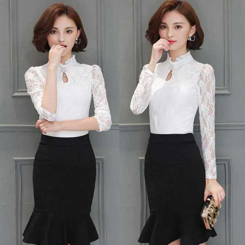 送料無料２〜4日後到着 コーラス 衣装 ブラウス 社交ダンス トップス フォーマル 総レース 衣装 演奏会 衣裳 裏地付き総レースカットブラウス 白 黒 |  | 01