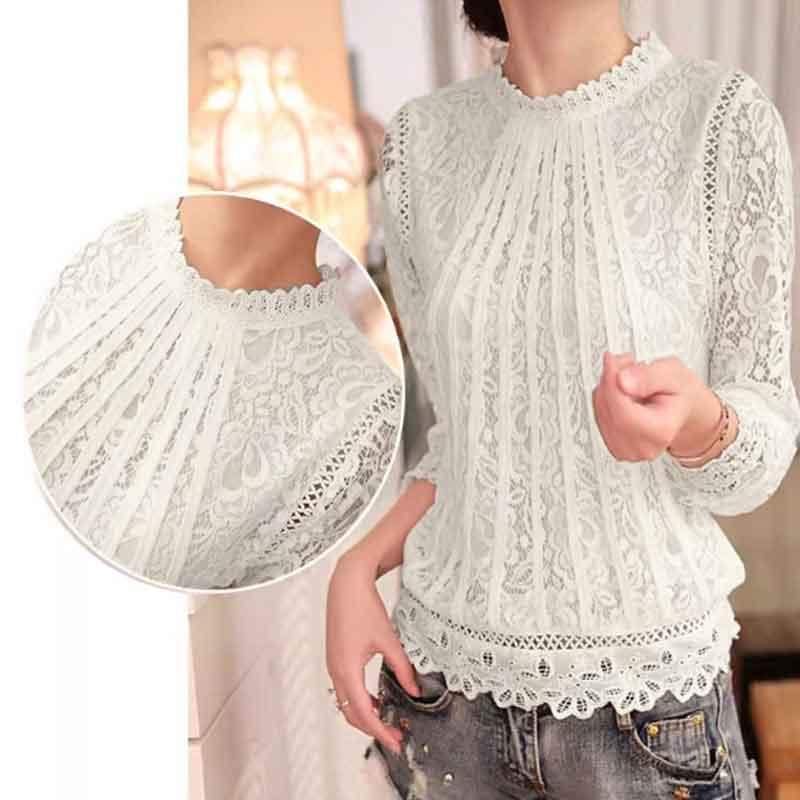 送料無料2〜4日後到着 演奏会 コーラス ブラウス 白 黒 第九 合唱衣装 白 黒 ＭからXLサイズ 総レーススタンド衿 身頃レース 裏地付き 1個ボタン かぶりタイプ |  | 01