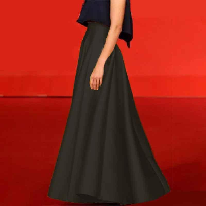 bakugai202601 演奏会 コーラス衣装 ロングスカート 第九 合唱衣装 黒 赤 サイズはＳ〜ＸＬまで対応 総丈は約105ｃｍ前後 すそ回り約350cm |  | 08