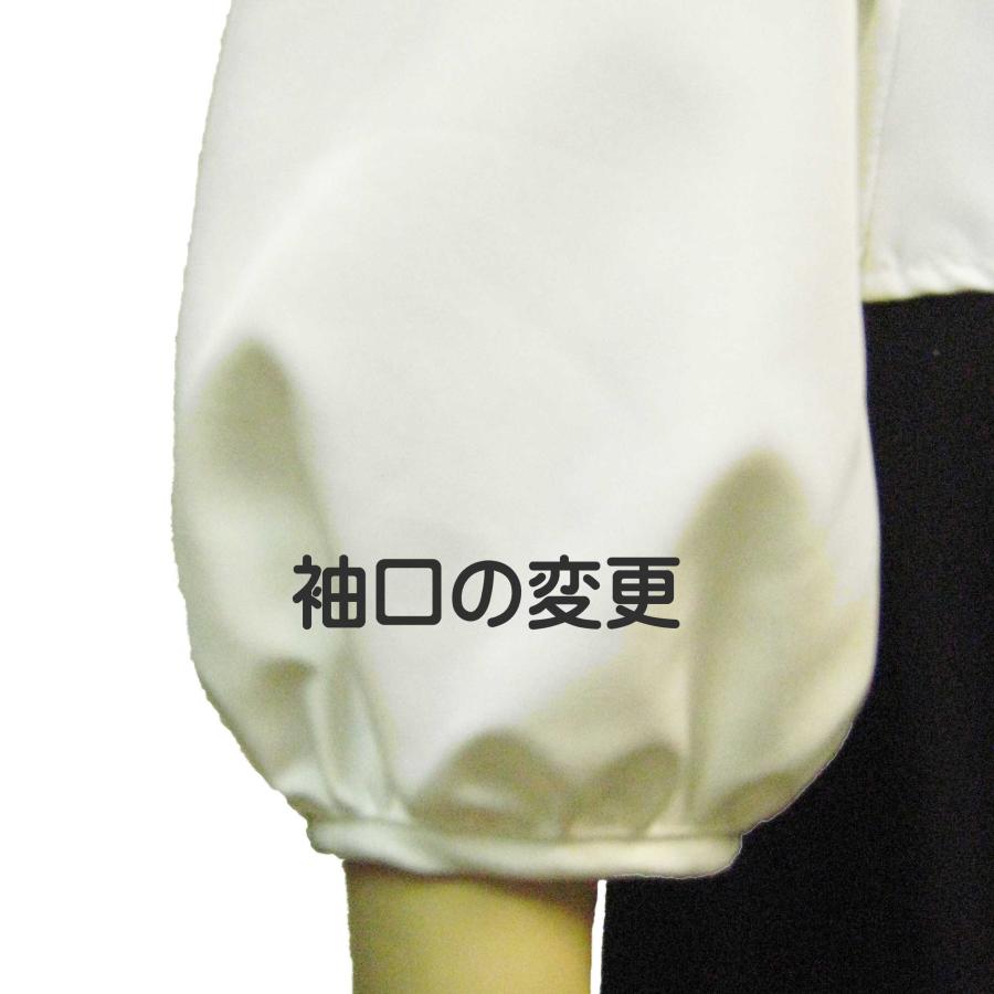 送料無料2〜4日後到着 演奏会 コーラス ブラウス フォーマル 第九 合唱衣装 入学式 長袖ブラウス 白 MからXXLサイズ ショート丈デザイン かぶりタイプ 白 |  | 05