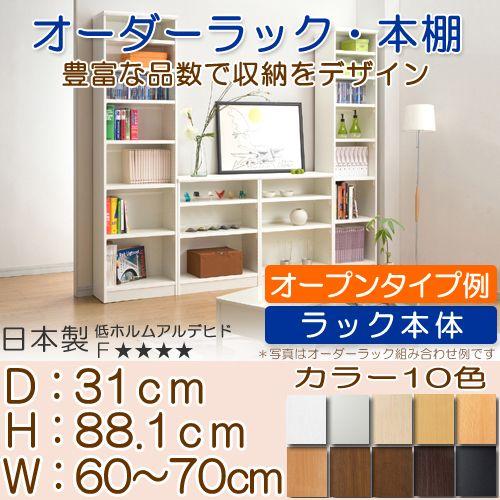 クローゼット 高さ88．1cm幅60〜70cm奥行31cm CD収納