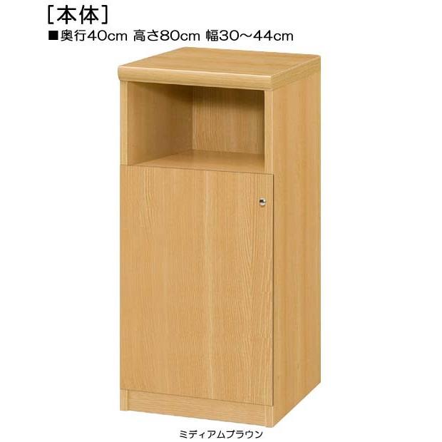 下部扉 標準棚板 オーダーカラーボックス 高さ80cm幅30