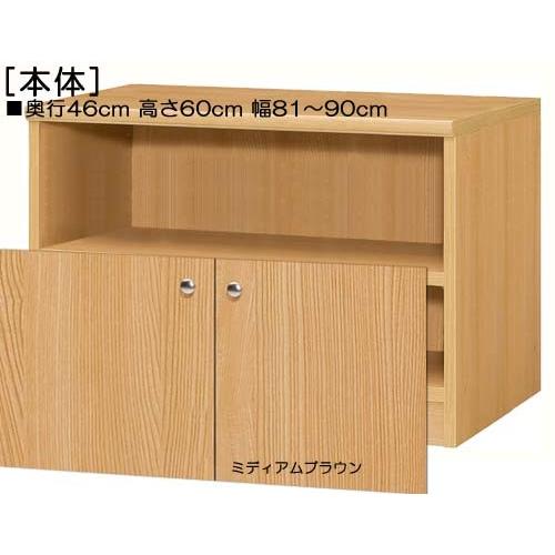 下部扉 遊具棚 高さ６０ｃｍ幅８１〜９０ｃｍ奥行４６ｃｍ厚棚板（棚板厚み2.5cm） 下扉高さ41.5cm 文庫本ラック オフィス