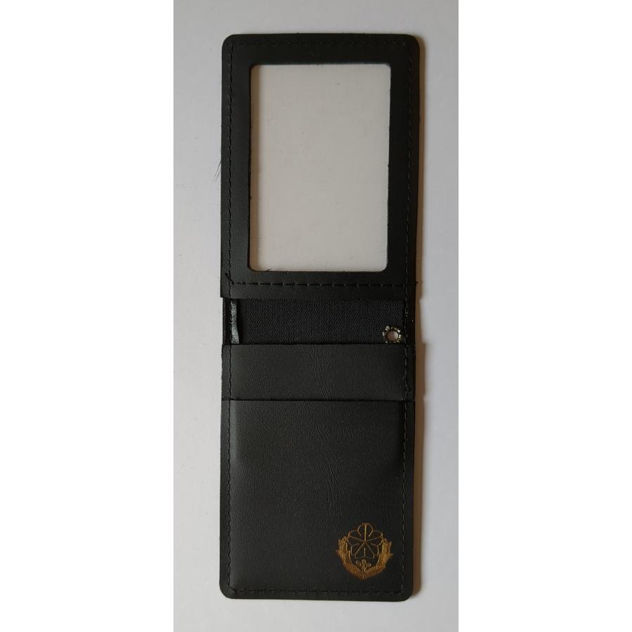 身分証入れ　陸上　縦型ミニ　２折 | 