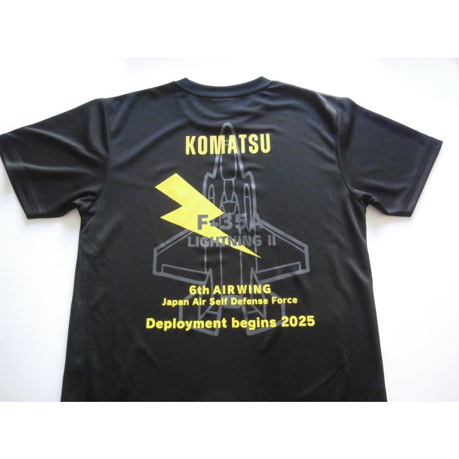 KOMATSU F-35A 2025 ドライTシャツ 黒 サイズL : ウイングBX - 通販
