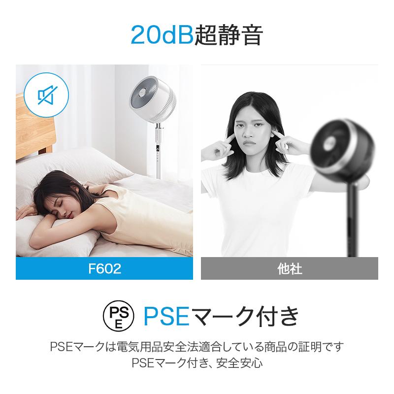 【クーポンで8980円】最新型 最新 扇風機 リビング 32段階風量 dcモーター サーキュレーター 静音  おしゃれ 3D首振り リモコン付き 6モード 省エネ 夏 | ブランド登録なし | 18