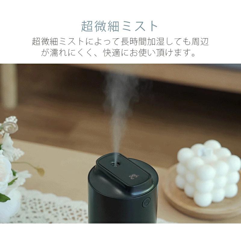 クーポンで1980円】最新進化版 加湿器 卓上加湿器 小型加湿器 抗菌鋼片