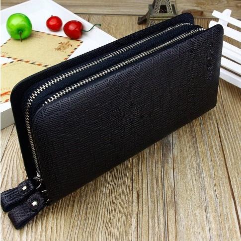 大容量 スマホも入る メンズ 長財布 財布 ブラック 黒 新品 173 | ブランド登録なし