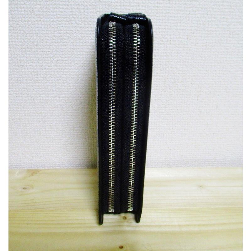 大容量 スマホも入る メンズ 長財布 財布 ブラック 黒 新品 173 | ブランド登録なし | 01