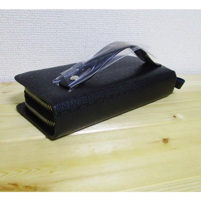 大容量 スマホも入る メンズ 長財布 財布 ブラック 黒 新品 173 | ブランド登録なし | 03