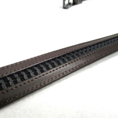 オートロック レザーベルト メンズ 黒 ブラック 革 皮 ビジネスベルト ジャストフィットベルト 268 父の日 プレゼント | ブランド登録なし | 17