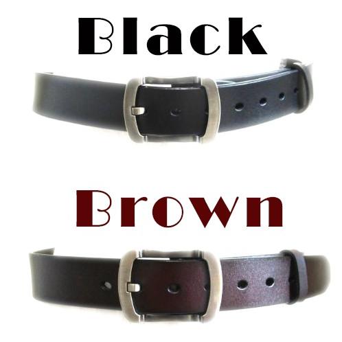 レザーベルト メンズ 黒 ブラック 革 皮 ビジネスベルト 存在感あるバックルがポイント 父の日 プレゼント | ブランド登録なし | 16